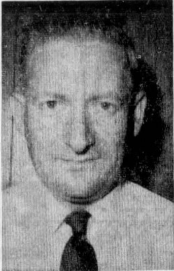 James H. "Jim" Faith, the downtown businessman whose name stood on the 416 Vine Street storefront for nearly half a century. Daily American Republic, 1969.