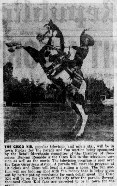 The Cisco Kid Visits Poplar Bluff (May 24, 1957)