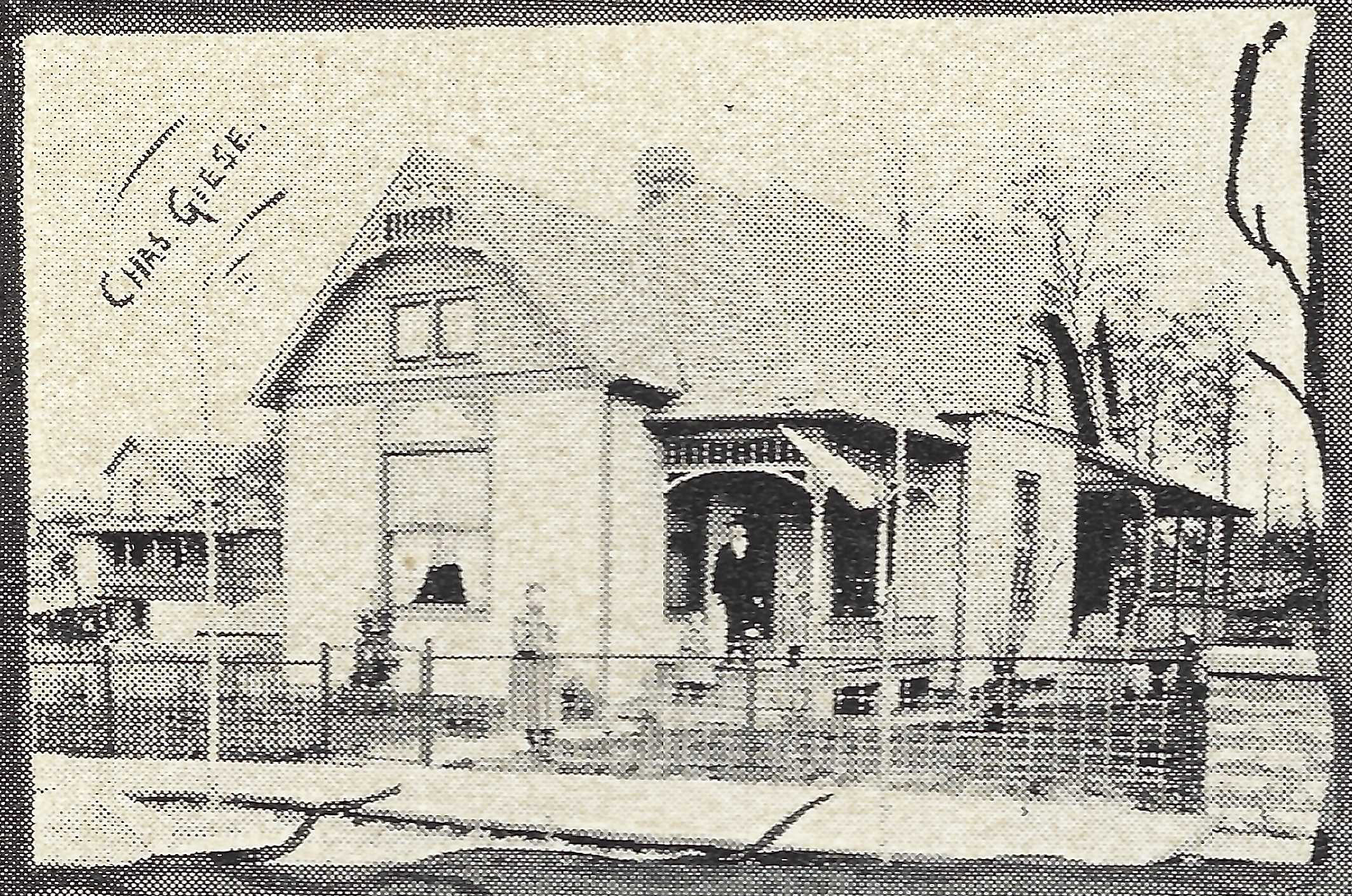 Historic Charles Giese Residence in Poplar Bluff, Missouri - historic photograph 2