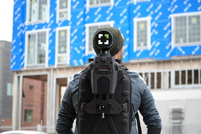 Nexys backpack — walk-and-scan survey-grade point clouds on foot