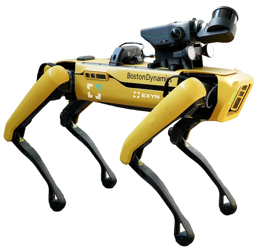 Nexys on Boston Dynamics Spot — autonomous ground mapping in hazardous zones