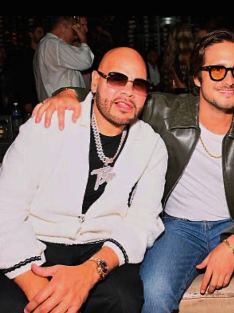 Eif Rivera with Fat Joe & Diego Boneta — Killing Castro Premiere