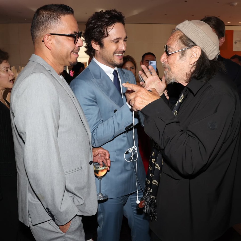 Eif Rivera, Diego Boneta & Al Pacino — Tribeca Film Festival