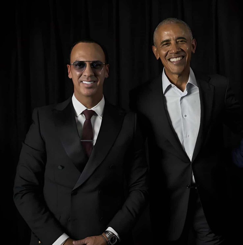 With Barack Obama
