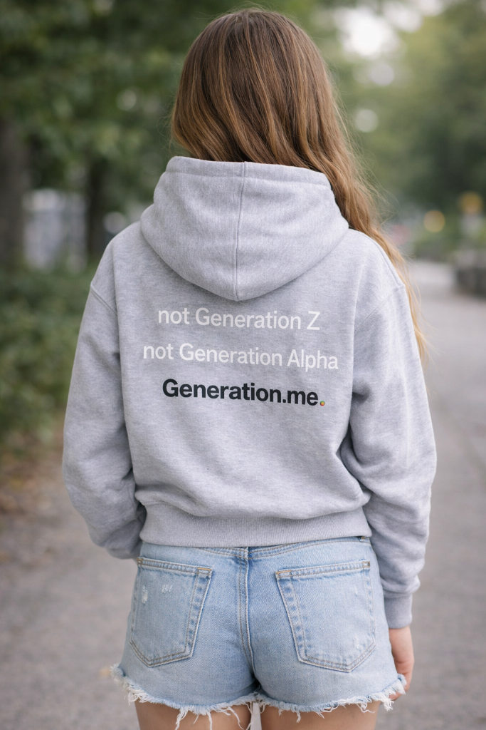 Not Z. Not Alpha. Generation.Me Hoodie