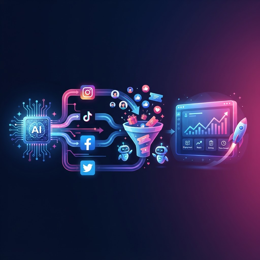 How to Automate Cross-Channel Social Media Contests with AI — automate social media contests