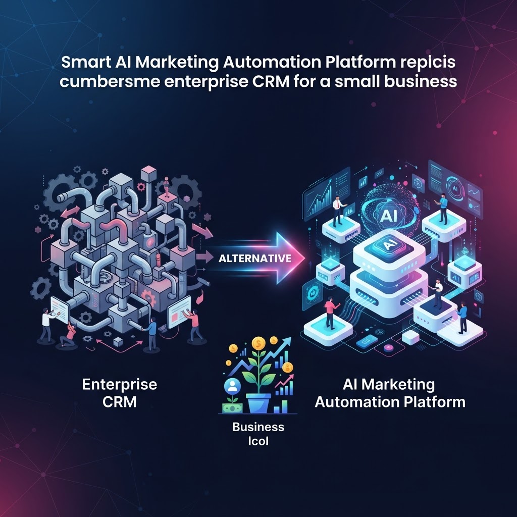 PromoMax vs HubSpot: Why SMBs Need AI Automation Over Enterprise CRM — HubSpot alternative for small business