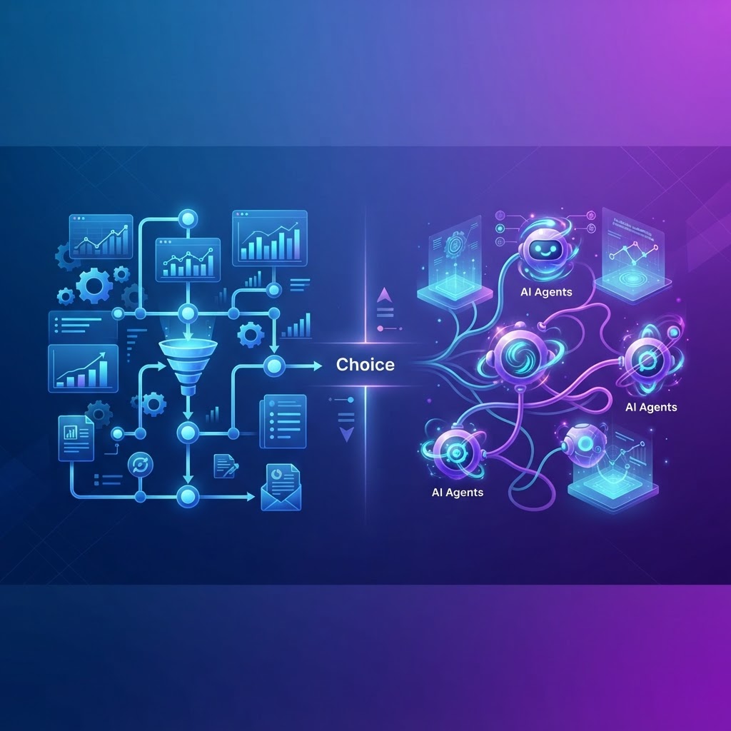 Choosing Between AI Agents and Traditional Marketing Software