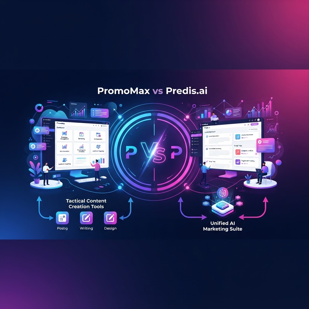 PromoMax vs Predis.ai: The Ultimate AI Content Suite Breakdown — PromoMax vs Predis.ai review