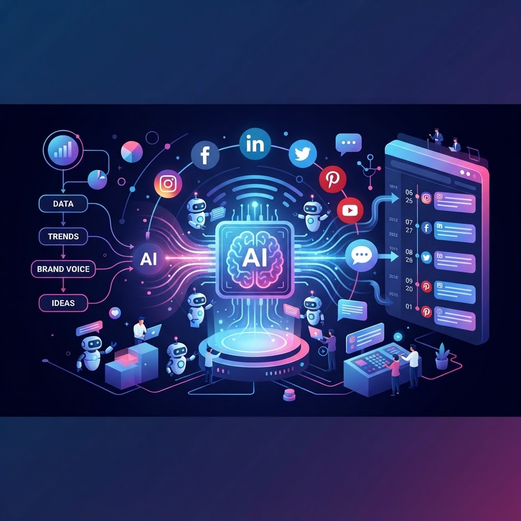 How can I use AI to create and schedule Social Media content automatically? — How can I use AI to create and schedule social media content automatically?