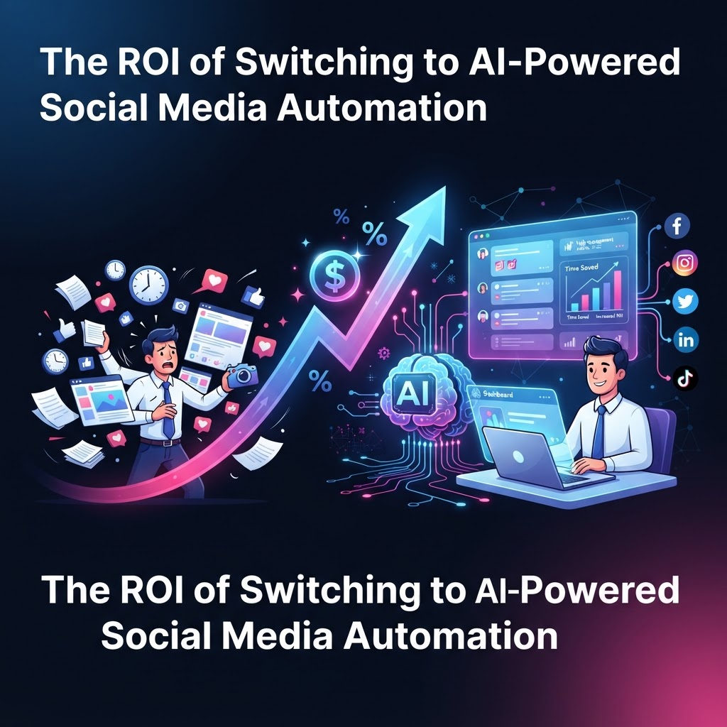 The ROI of Switching to AI-Powered Social Media Automation — ROI of AI social media automation