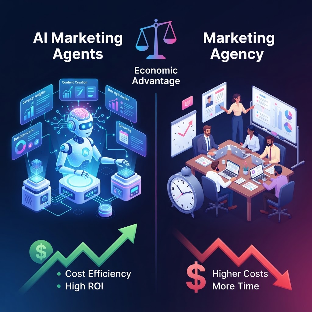 The Economic Advantage: Why AI Agents Are Cheaper Than Agencies