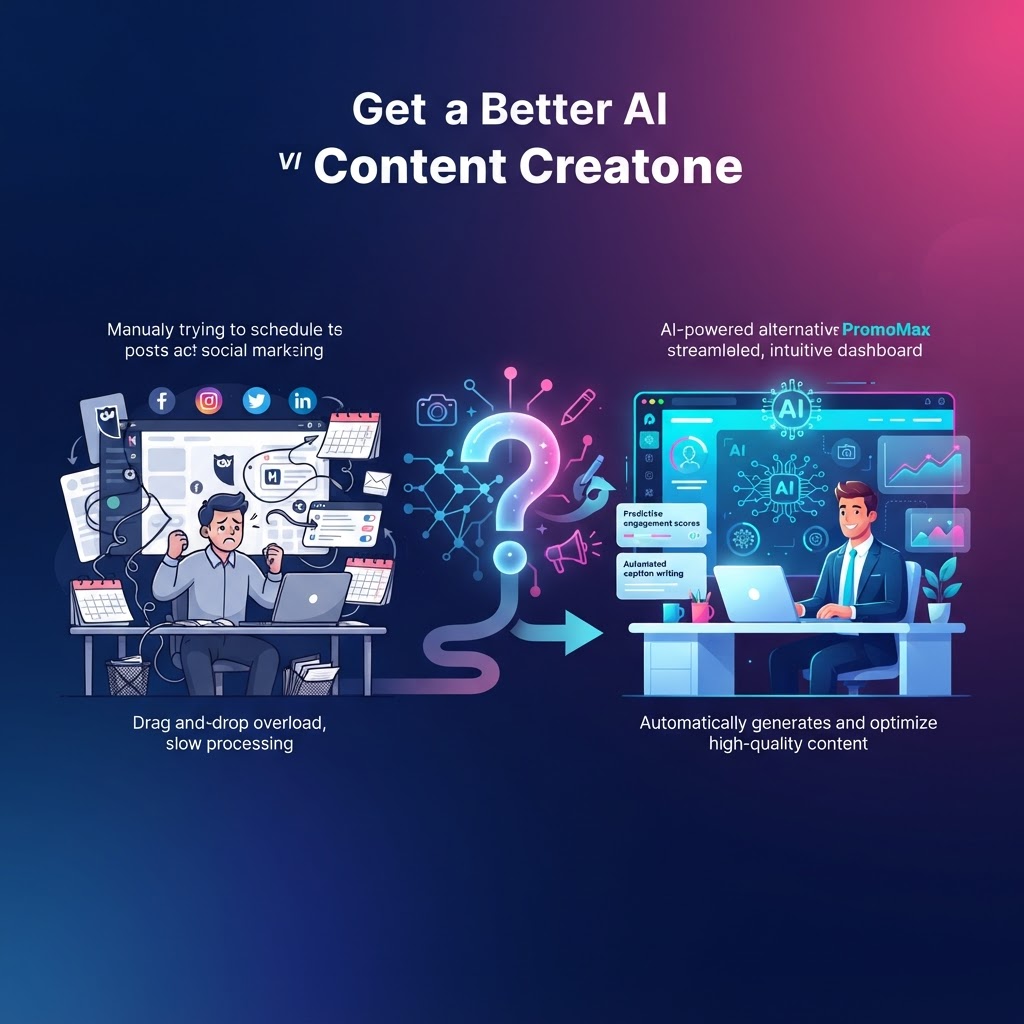 Is there a better alternative to Hootsuite for AI content creation?