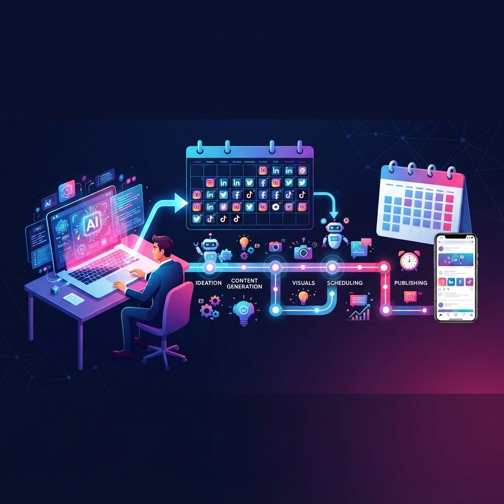 How do I use AI to create a full month of Social Media content in one day? — How do I use AI to create a full month of social media content in one day?