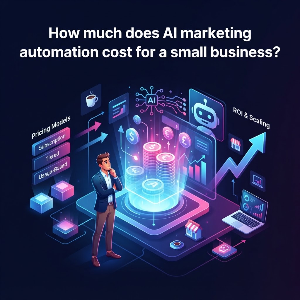 How much does AI marketing automation cost for a small business? — How much does AI marketing automation cost for a small business?