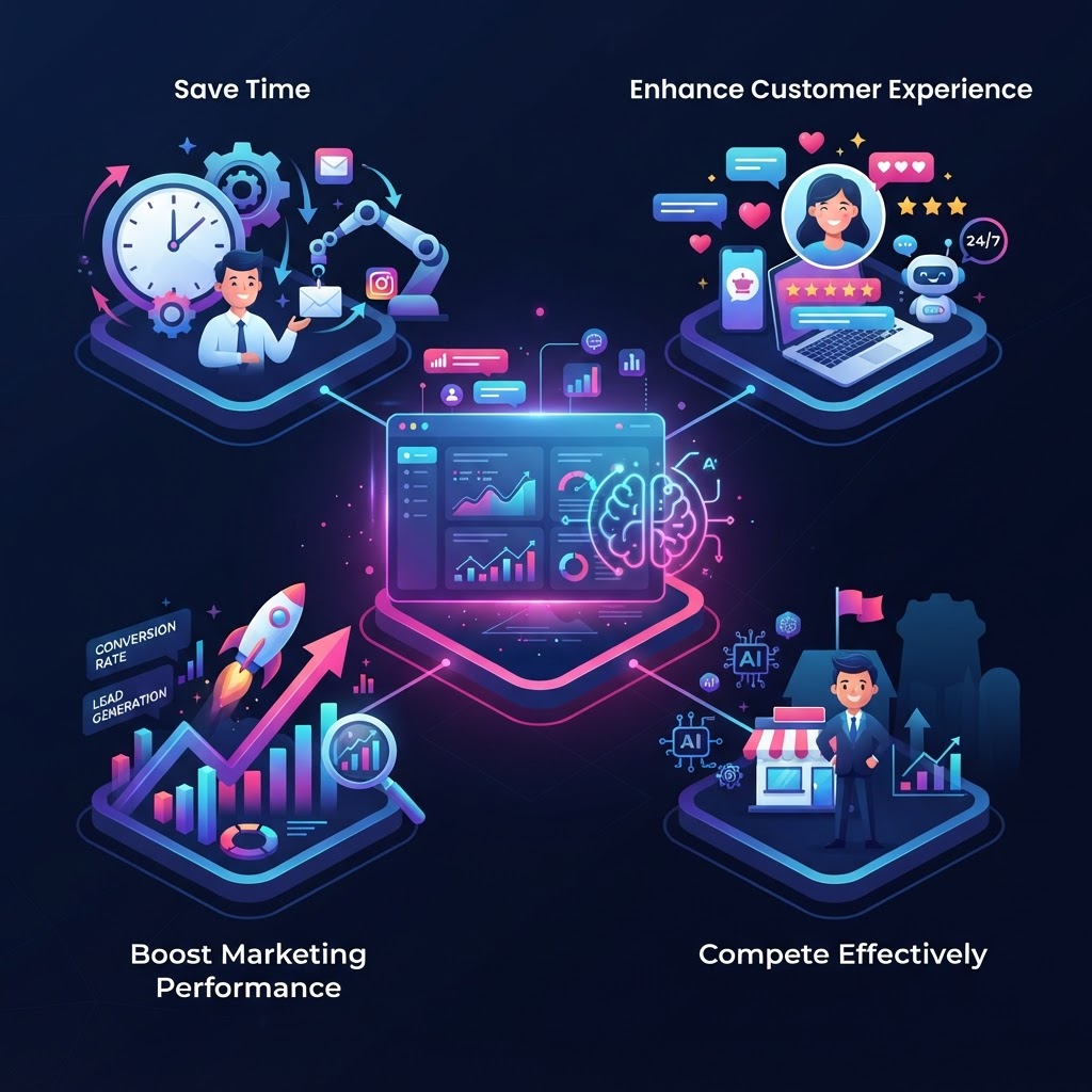 What are the benefits of using AI marketing automation for small business? — What are the benefits of using AI marketing automation for small business?