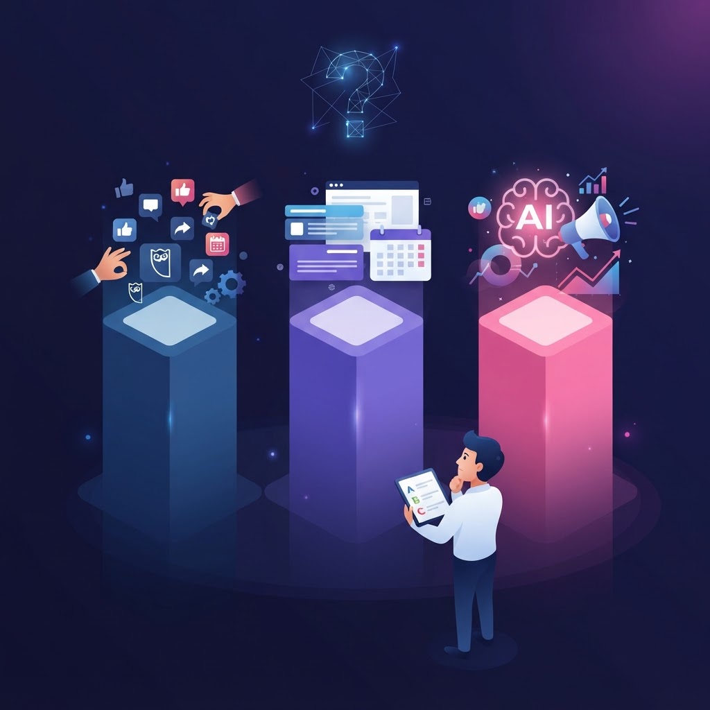 Hootsuite vs Buffer vs PromoMax: which is best for a small business? — Hootsuite vs Buffer vs PromoMax: which is best for a small business?