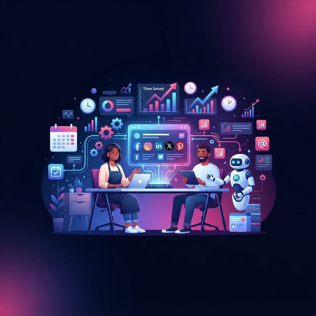 How to Automate Social Media for small business without hiring an agency