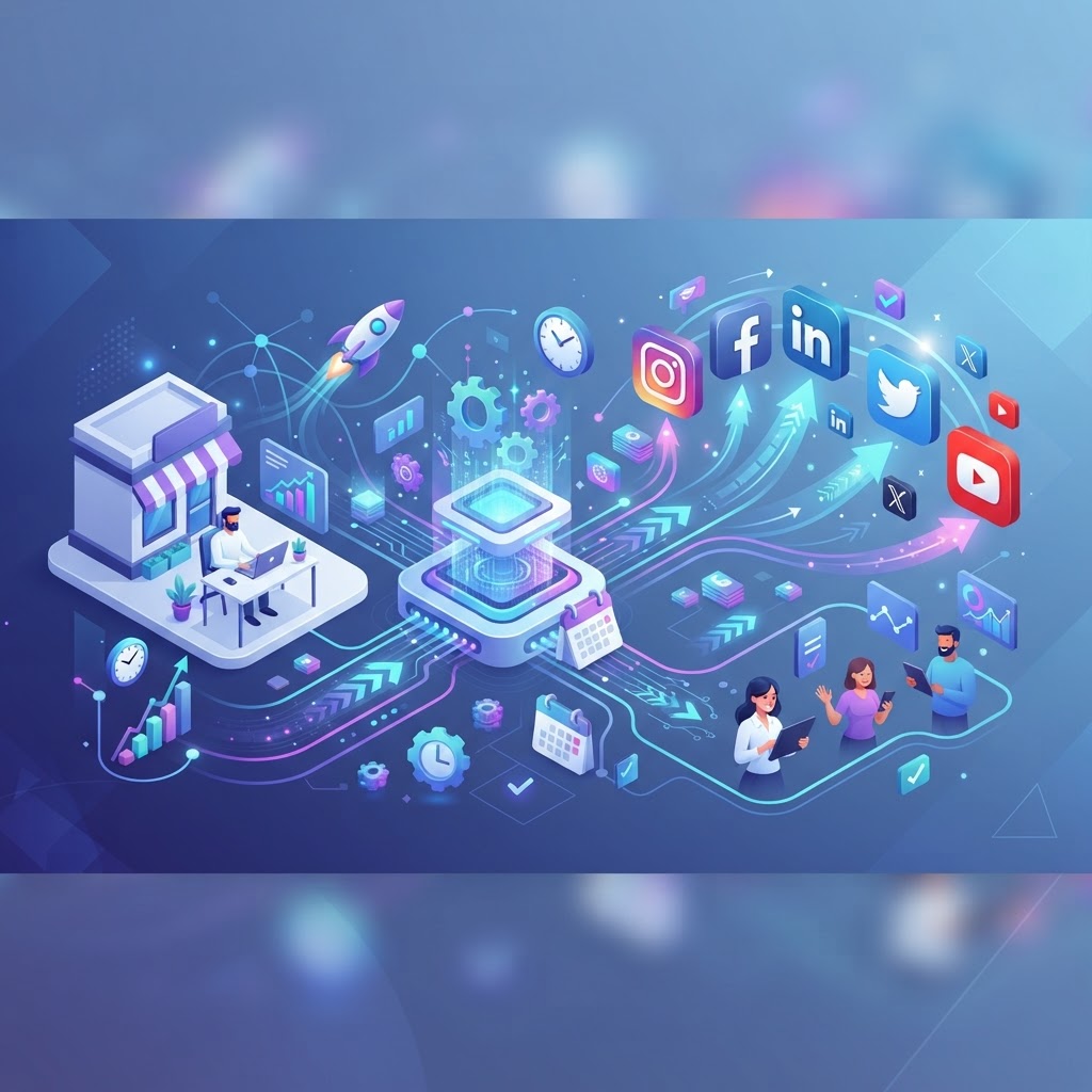 How to Automate Social Media posting for small business