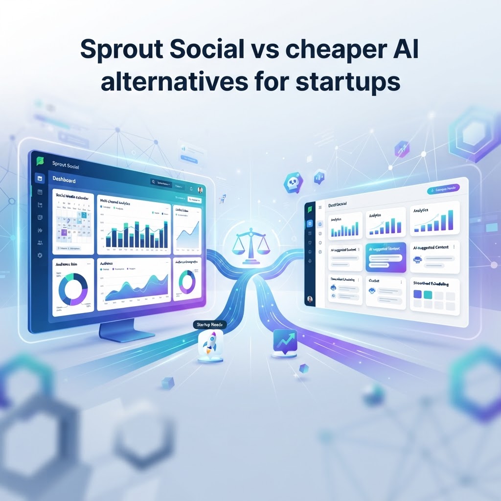 Sprout Social vs cheaper AI alternatives for startups