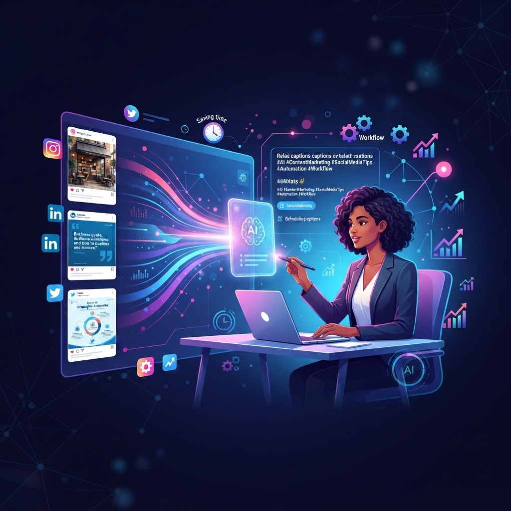 How to use AI to generate Social Media content and captions