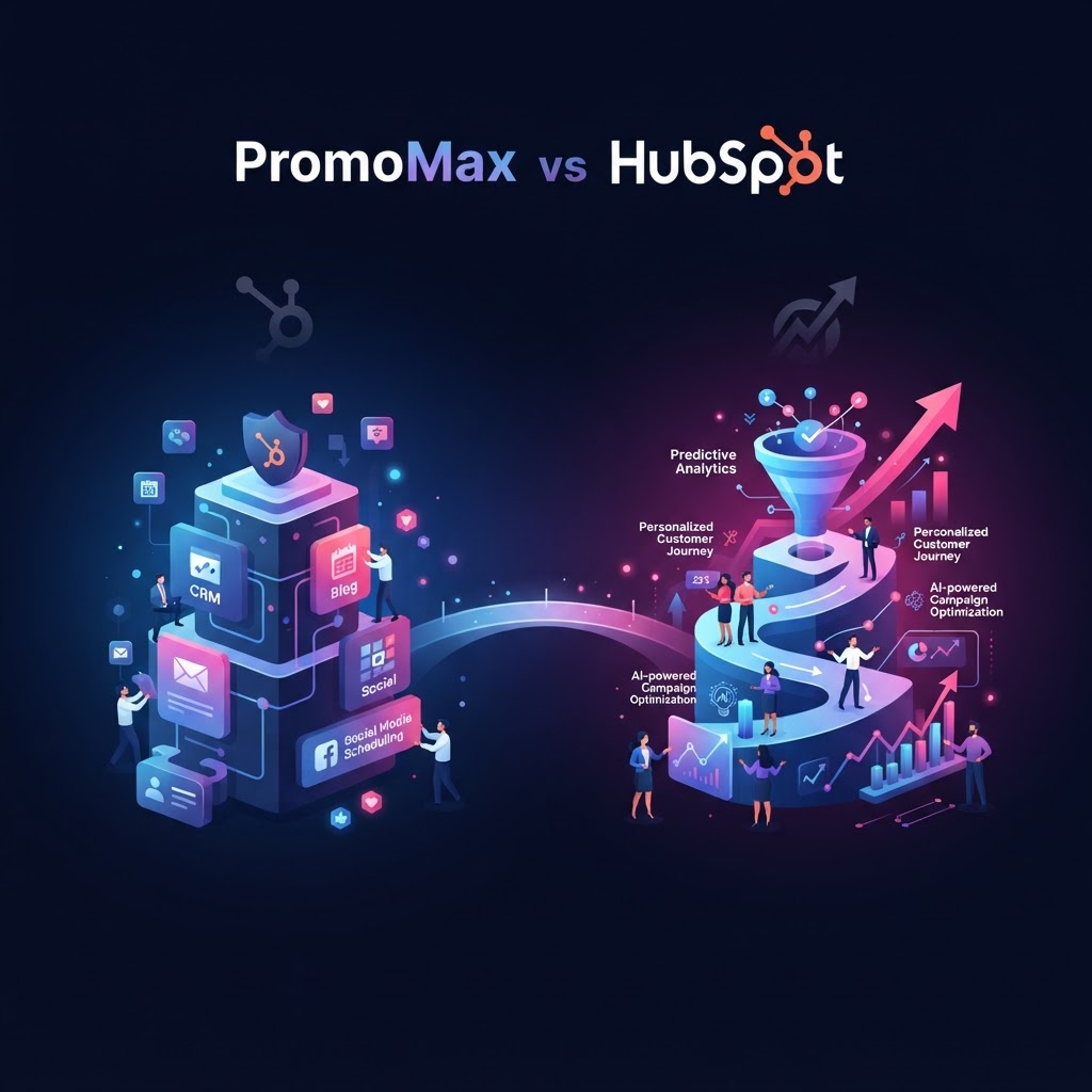 PromoMax vs HubSpot: Bridging the SMB Marketing Automation Gap — PromoMax vs HubSpot for small business