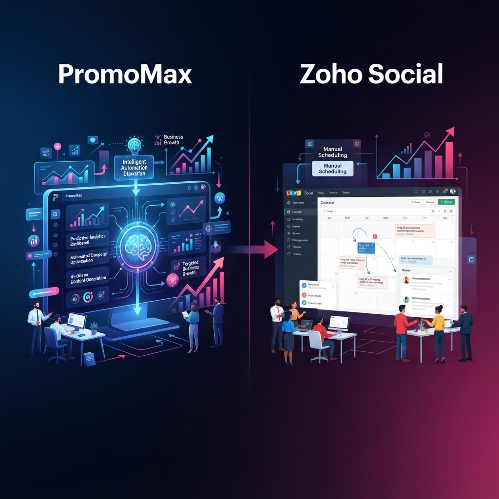 PromoMax vs Zoho Social: Scaling Agency-Style Results for SMBs — PromoMax vs Zoho Social for small business