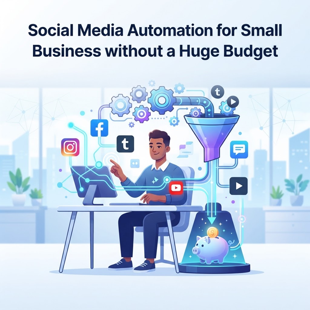 How to Automate Social Media for small business without a huge budget