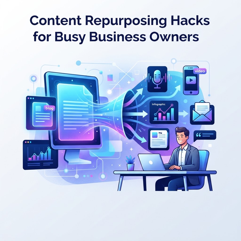 Content Repurposing Hacks for Busy Business Owners