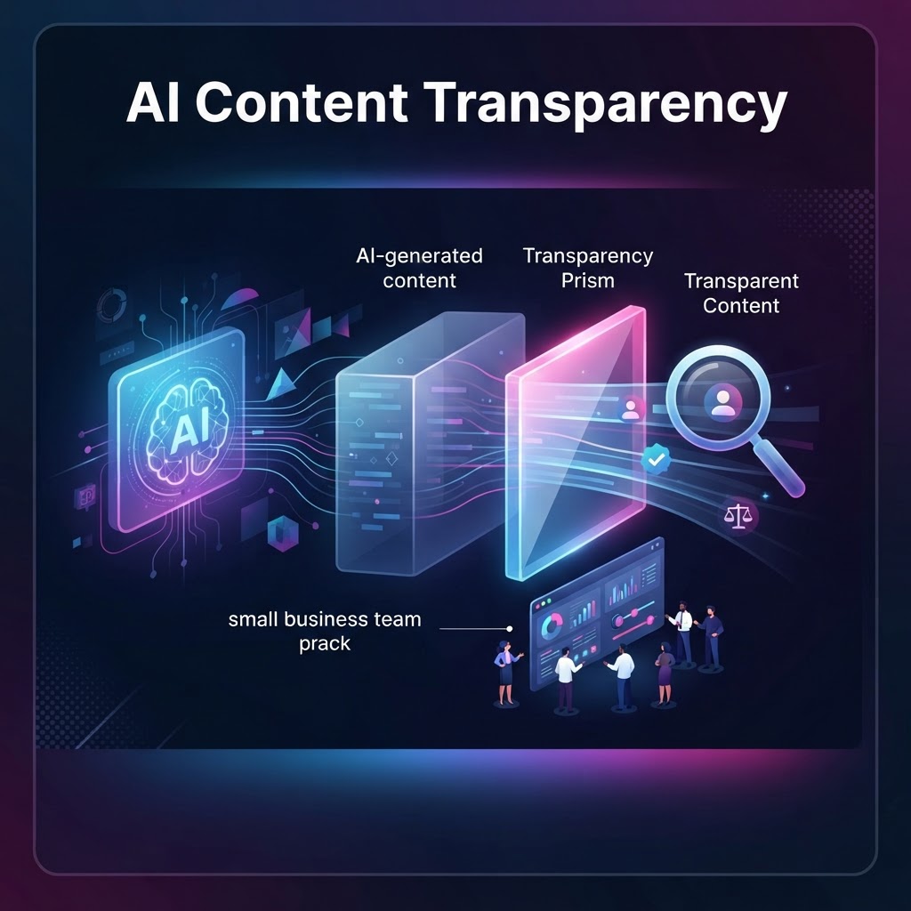 AI Content Transparency: A Practical Guide for Small Businesses — AI Content Transparency