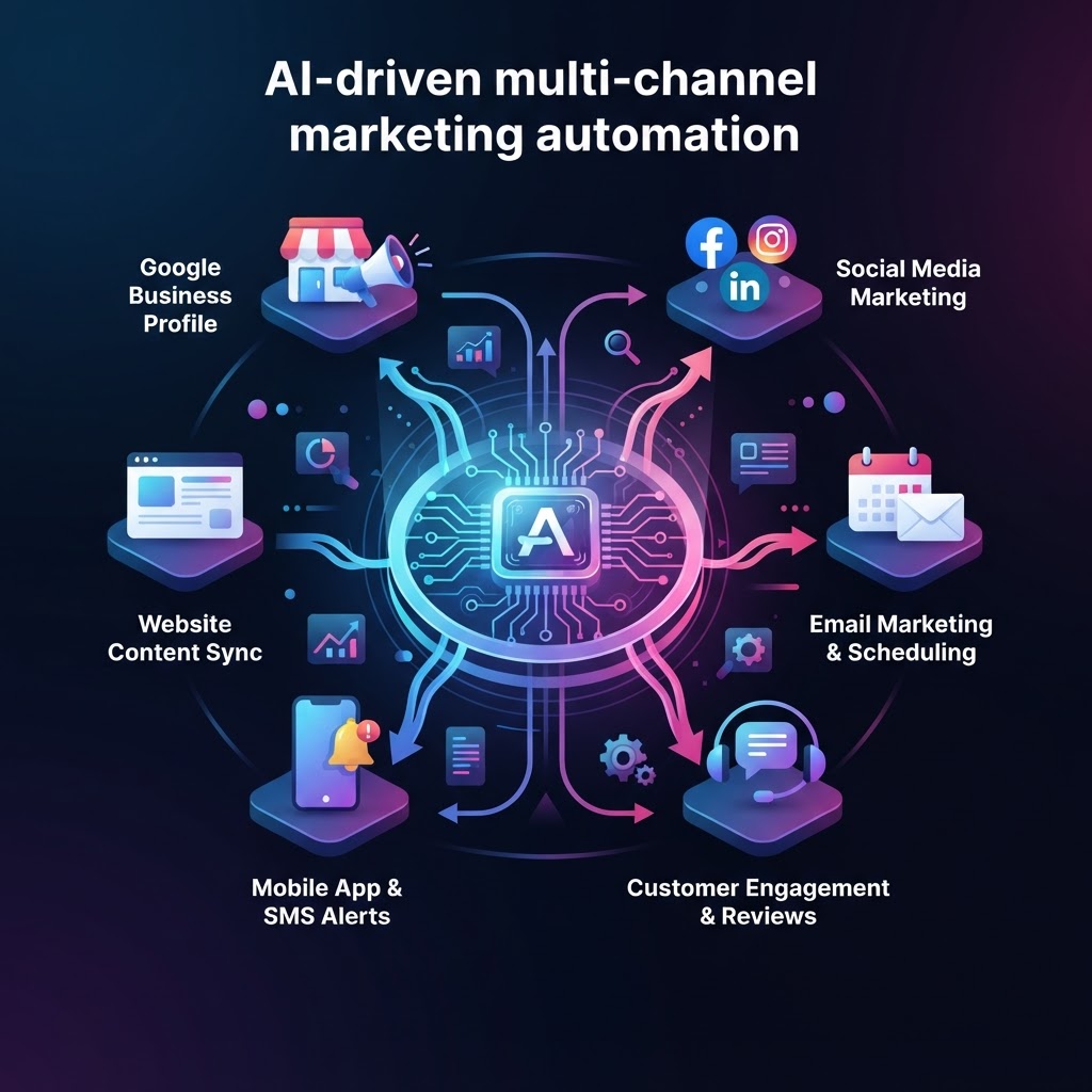 Automating Multi-Channel Brand Presence: A Guide for Local Services — multi-channel marketing automation for local services