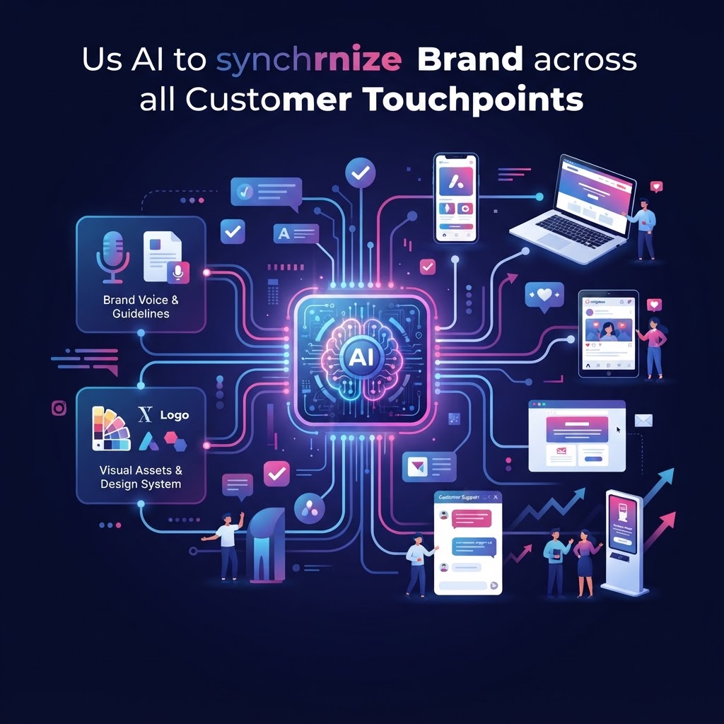 The Impact of AI-Driven Brand Syncing on Customer Loyalty — using AI to sync brand across customer touchpoints