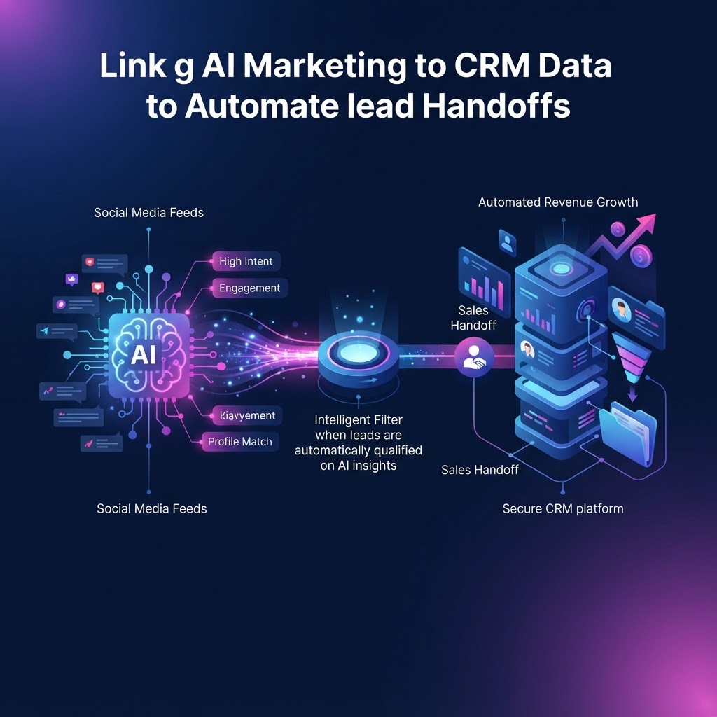 Automating Lead Handoffs: Connecting AI Social Insights to Your CRM — linking AI marketing to CRM data