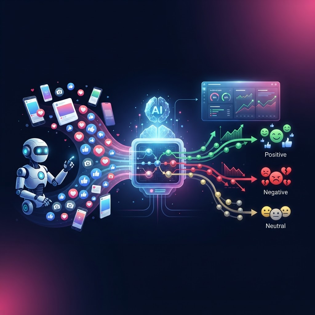 How to Use AI for Automated Social Media Sentiment Analysis