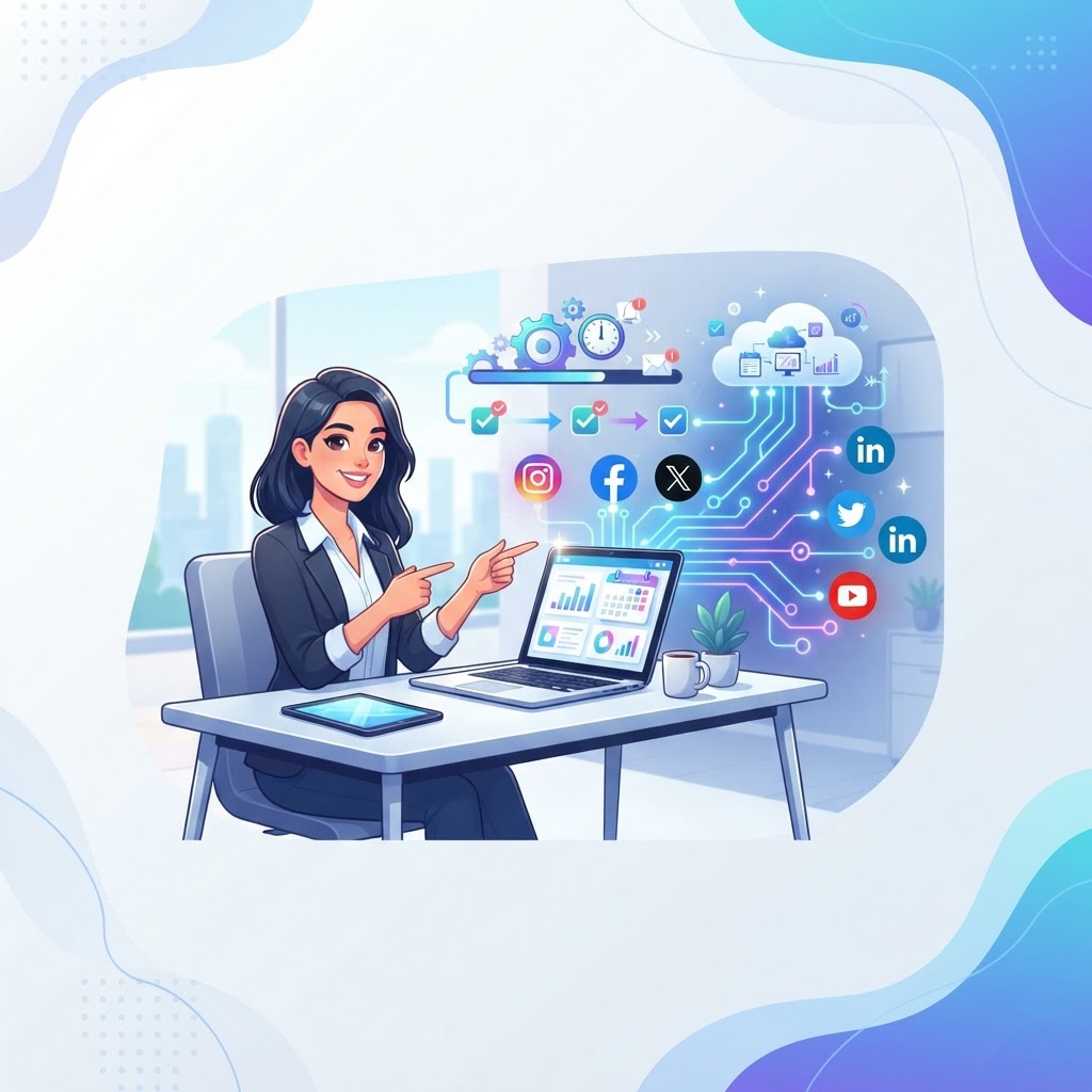 How to Automate Social Media for small business to save time