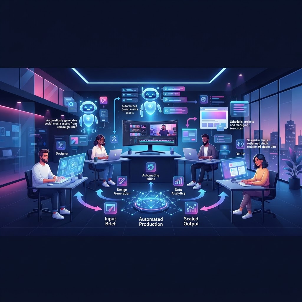 Scaling Boutique Creative Agencies: Utilizing AI Agents for Production Efficiency