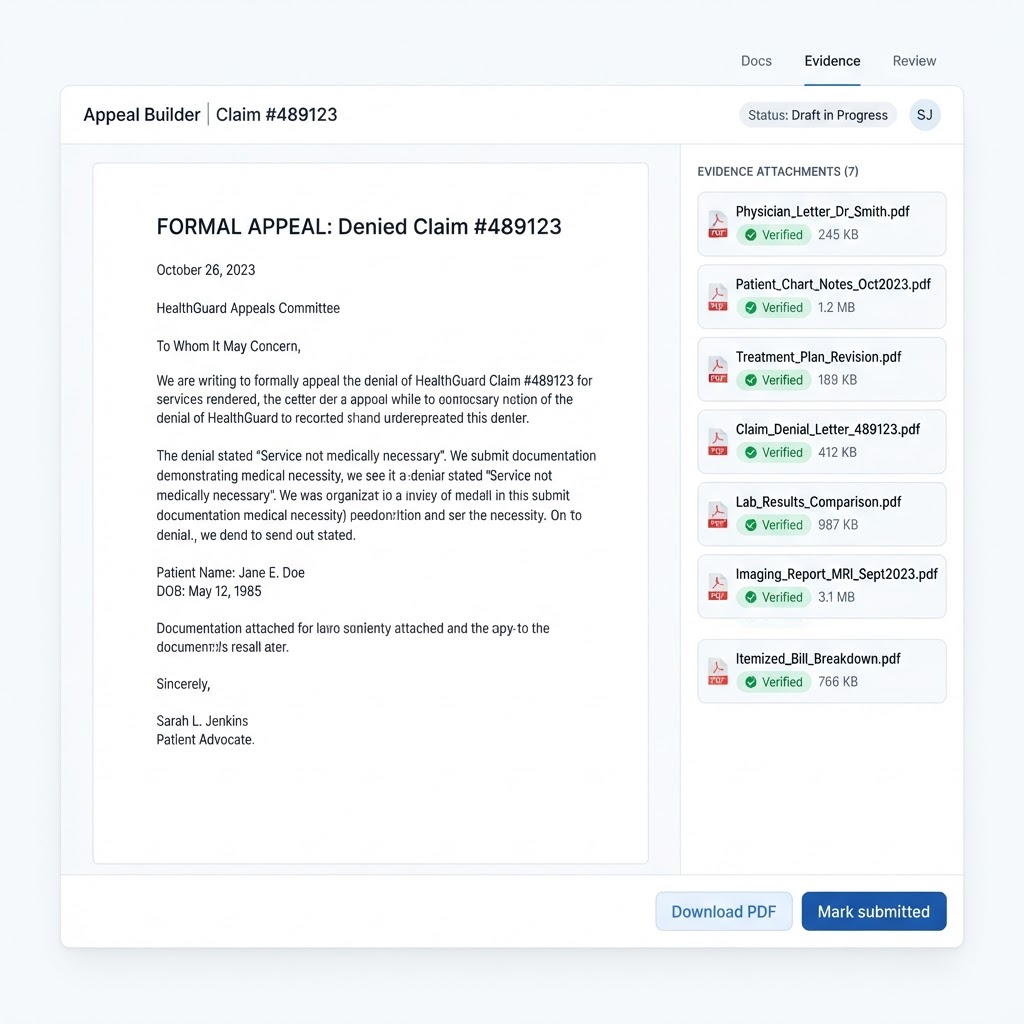 Guided recovery flow for a suspended Google Business Profile moving from diagnosis to fixes, appeal and tracking