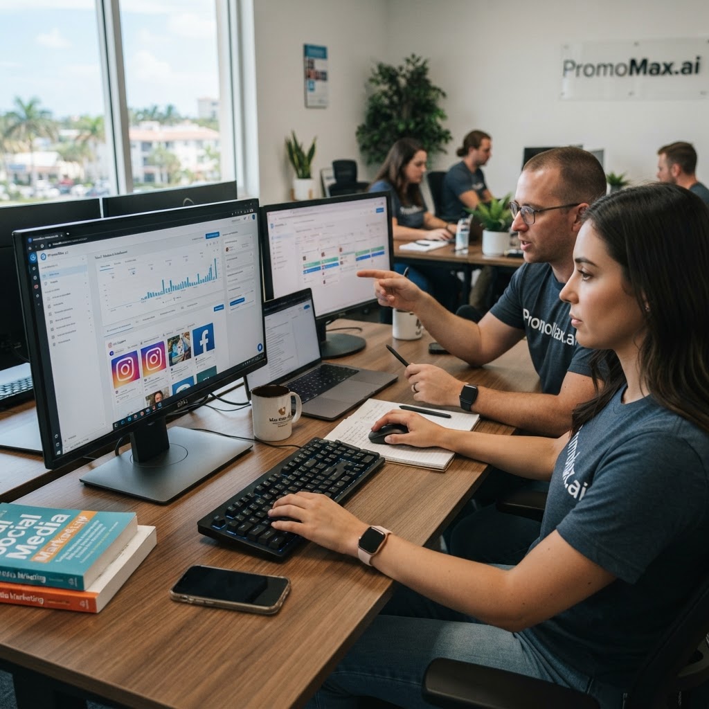 Social Media Automation Tequesta, FL — PromoMax.ai