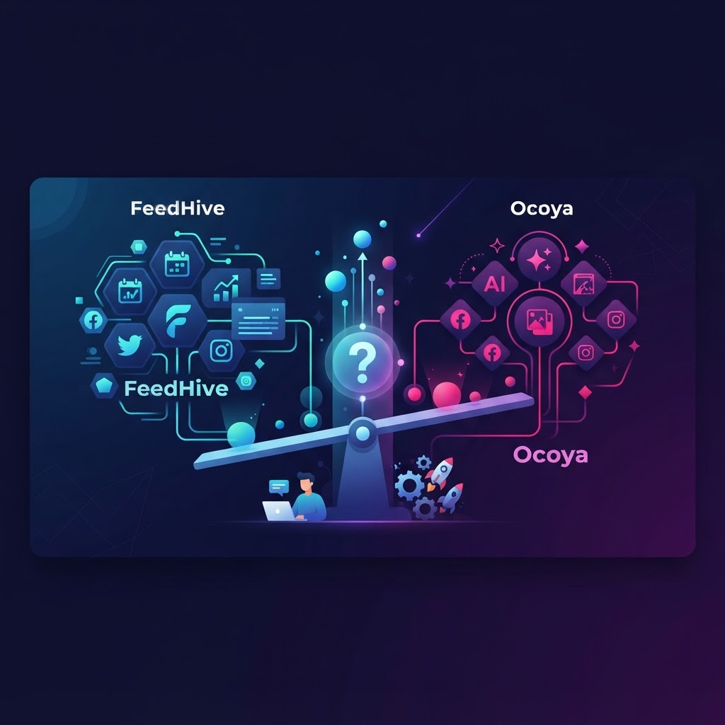 FeedHive vs Ocoya: which is better for automated Social Media posting? — FeedHive vs Ocoya: which is better for automated social media posting?