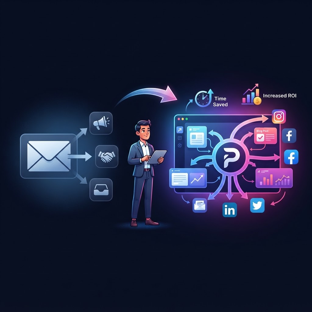 PromoMax vs Mailchimp: Moving Beyond Email to Unified Content Automation