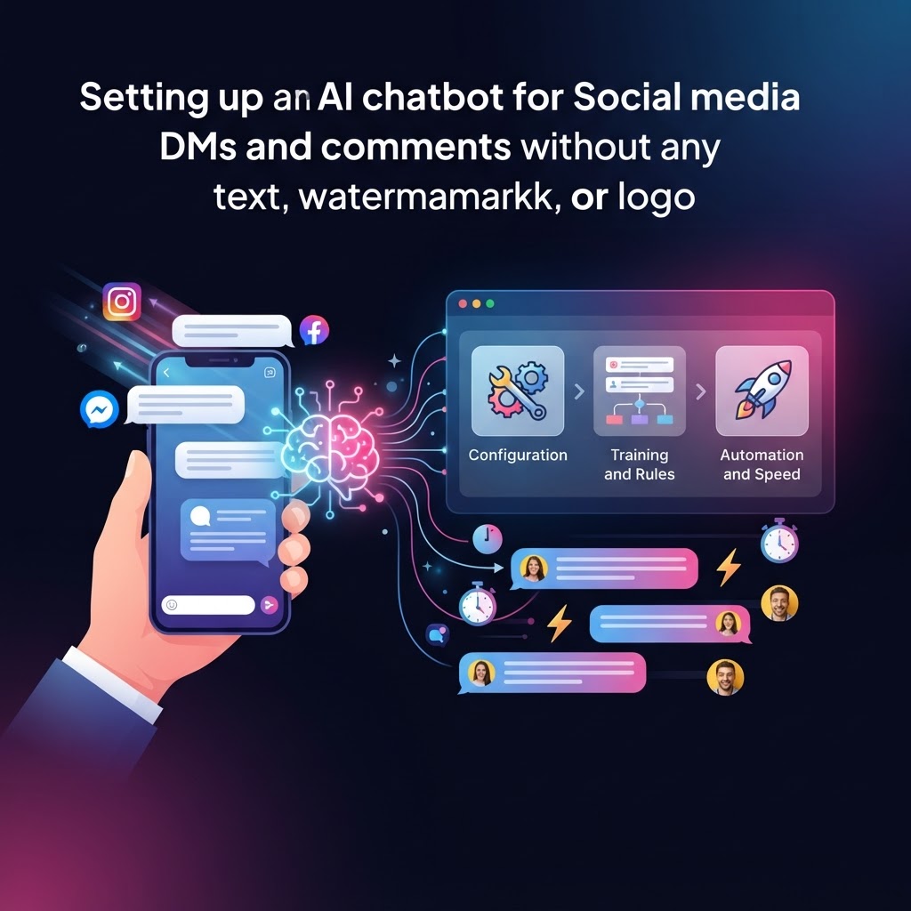 How to set up an AI chatbot for Social Media DMs and comments? — How to set up an AI chatbot for social media DMs and comments?