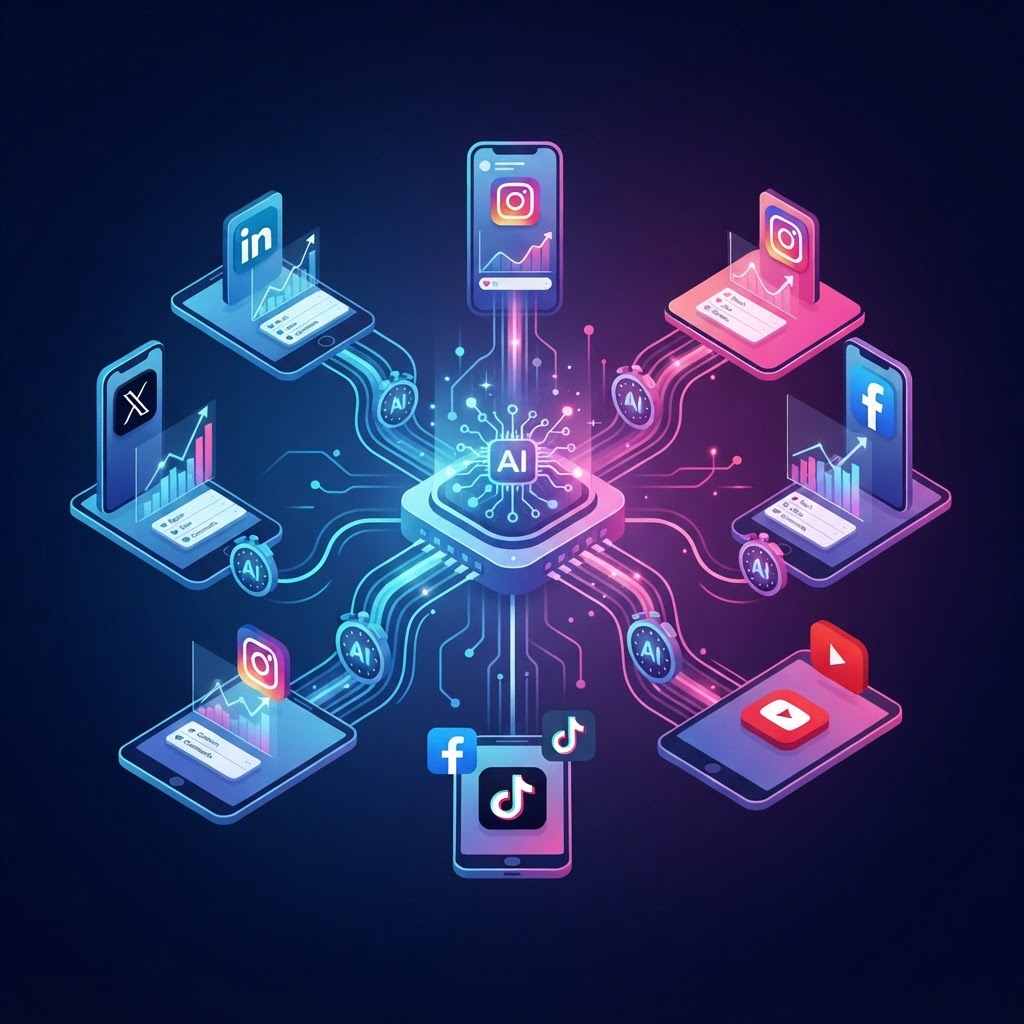 Optimizing Cross-Platform Engagement with AI Scheduling