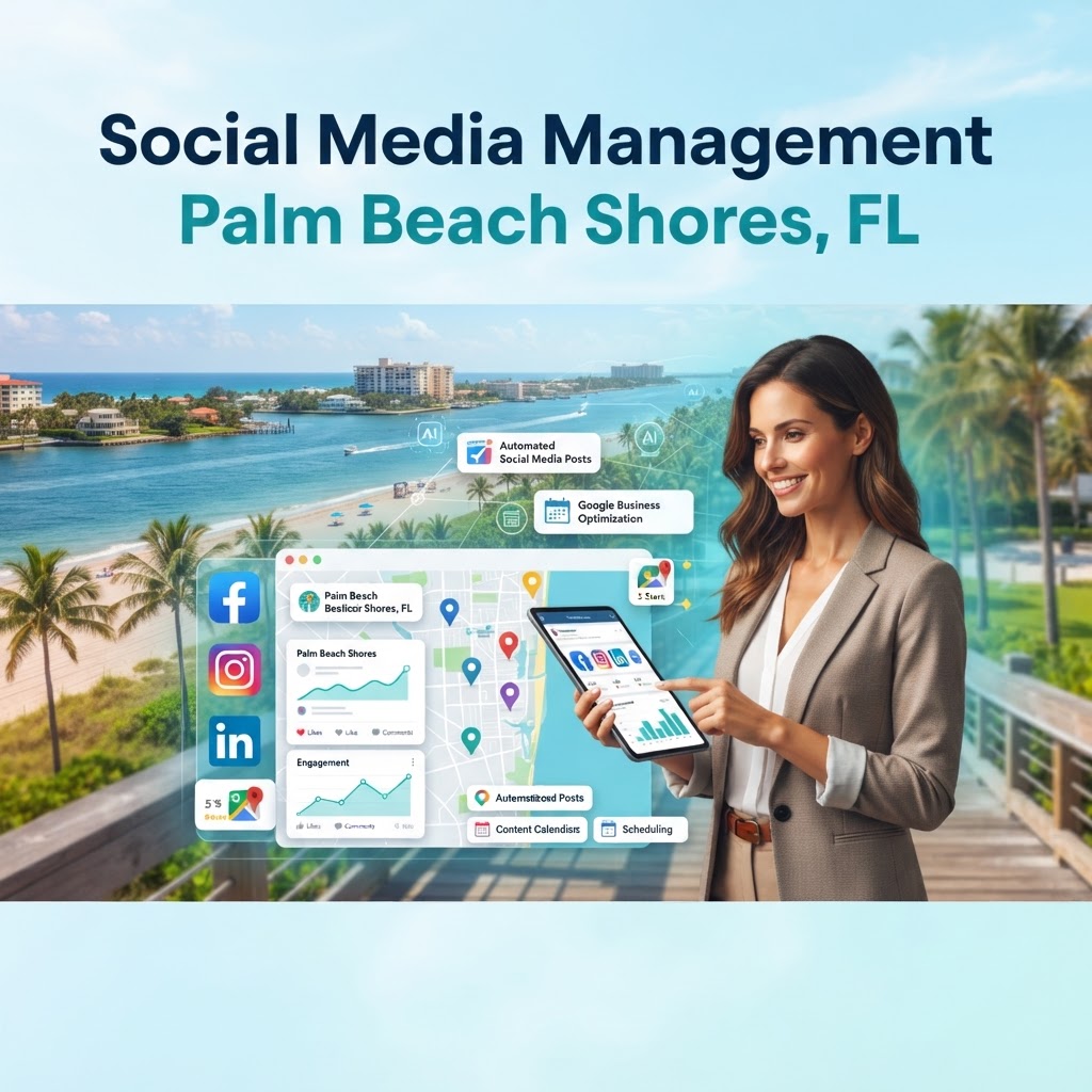 Social Media Management Palm Beach Shores, FL — PromoMax.ai
