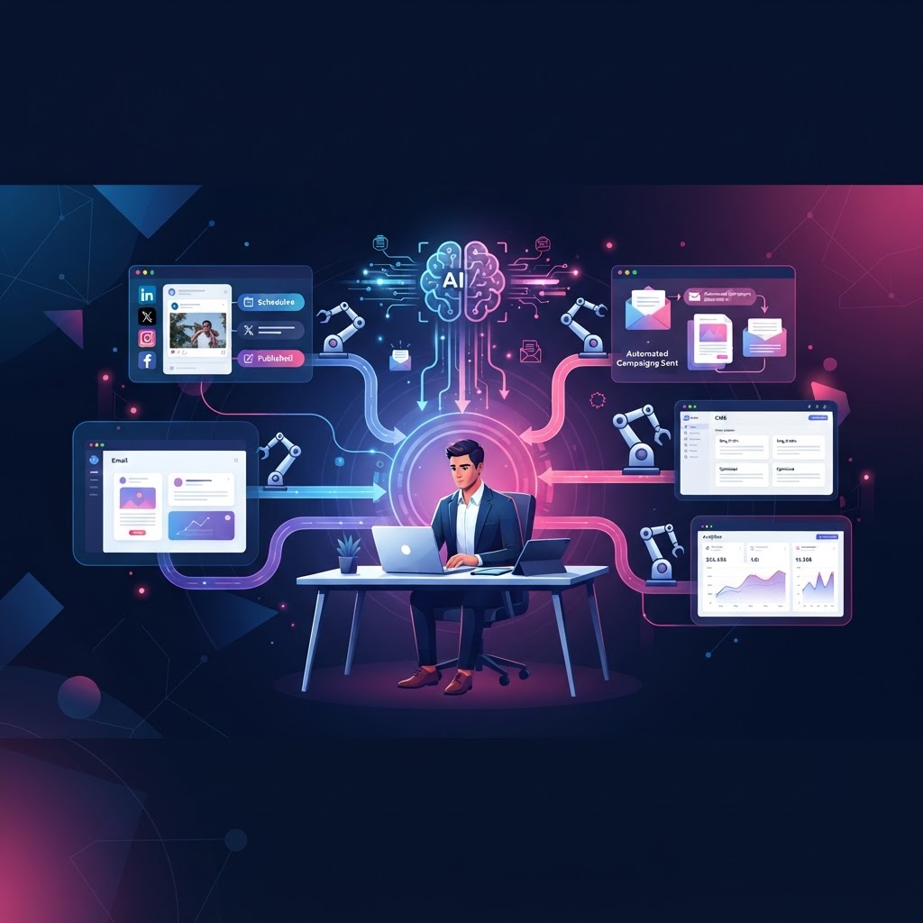 How to Automate Multi-Channel Marketing Without a Dedicated Content Team
