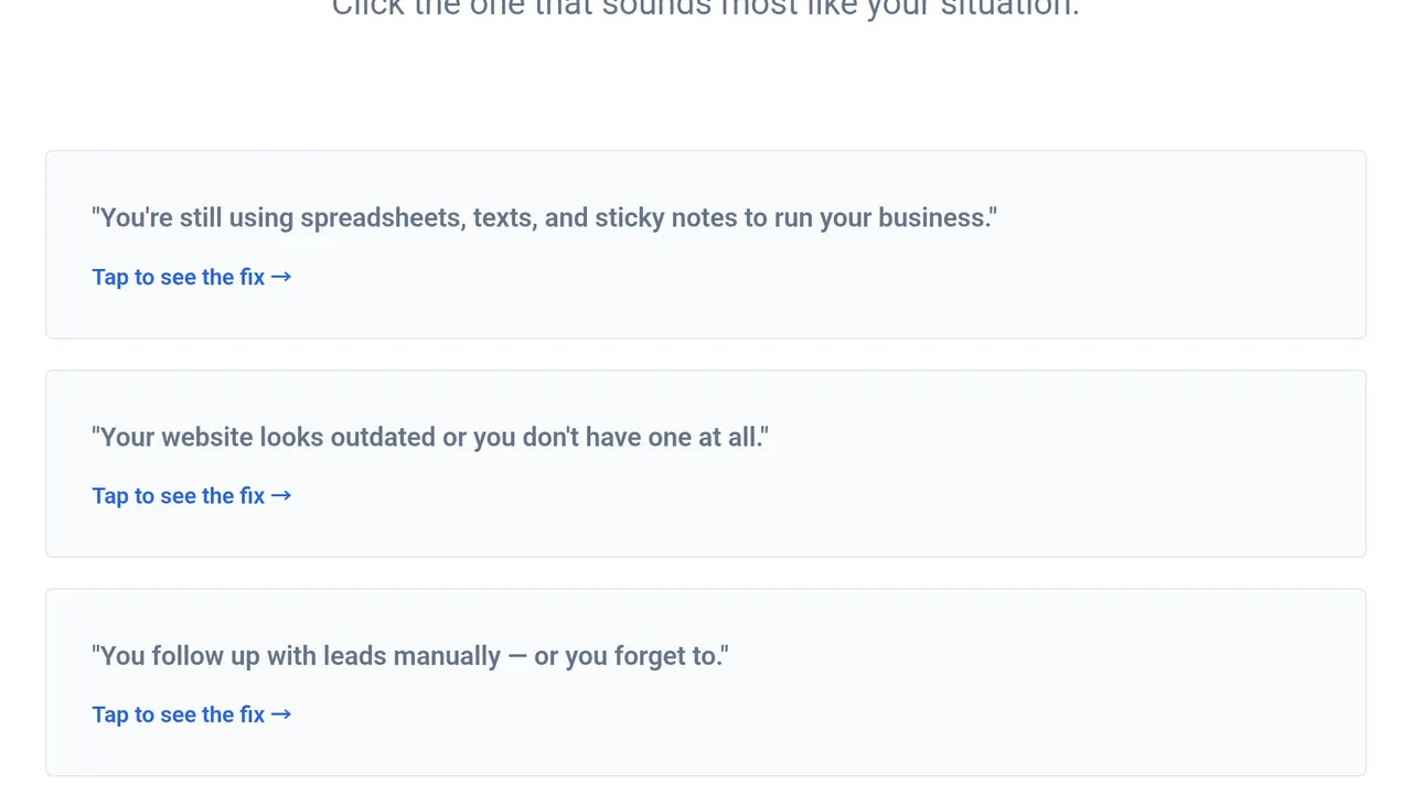 ShowMe Ai Landing template preview