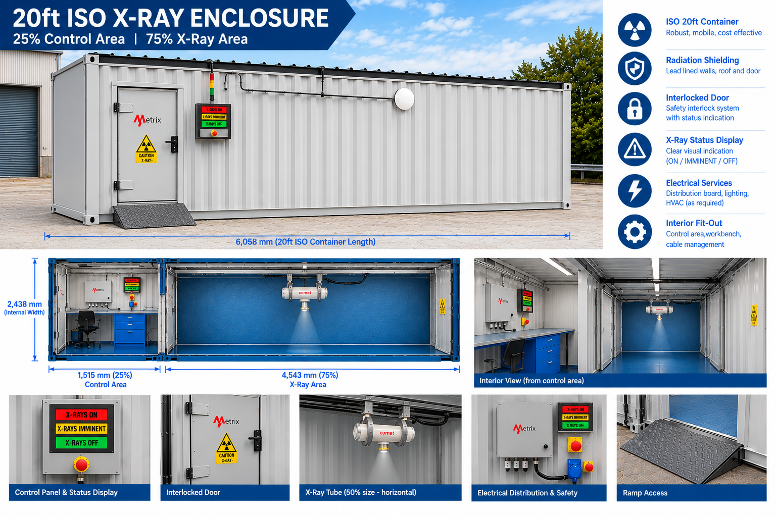 20ft ISO X-Ray Enclosure
