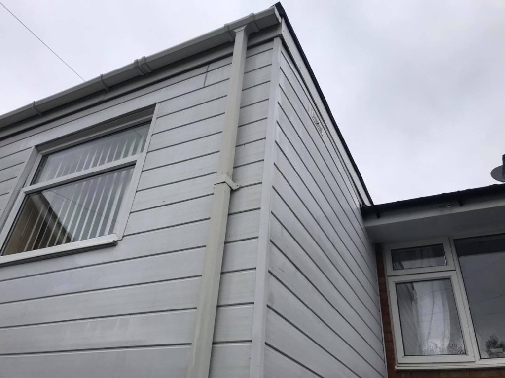 After exterior clean