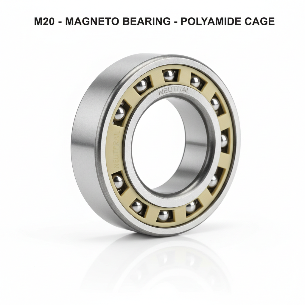 Neutral M20 - Magneto Bearing - Polymide Cage