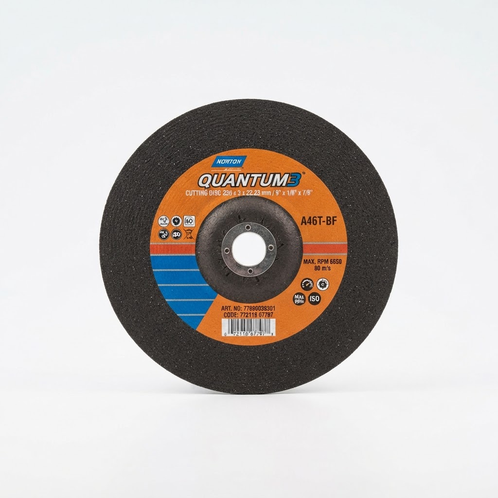 Norton Norton Quantum3 Cutting Disc 230x3mm