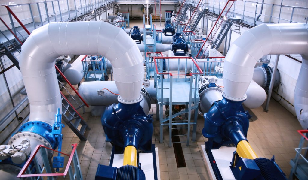 Industrial Pump Installation